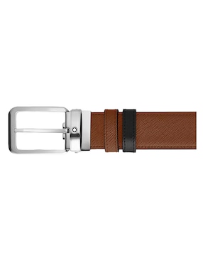 Cinturón Montblanc de piel para hombre