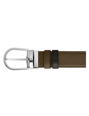 Cinturón Montblanc de piel para hombre