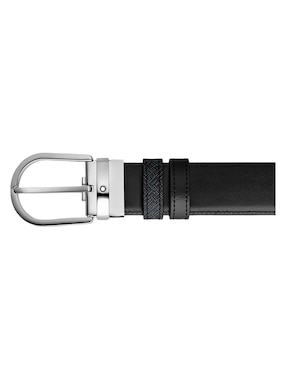 Cinturón Montblanc de piel para hombre