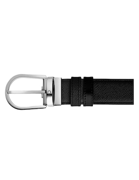 Cinturón Montblanc de piel para hombre