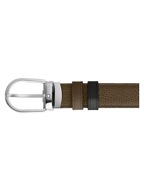 Cinturón Montblanc de piel para hombre