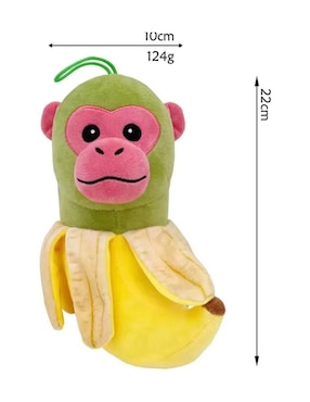 Peluche de banana chimpancé Güish de 22 cm