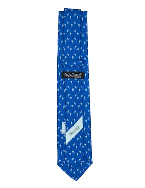Corbata Pineda Covalin regular de seda estampada para hombre