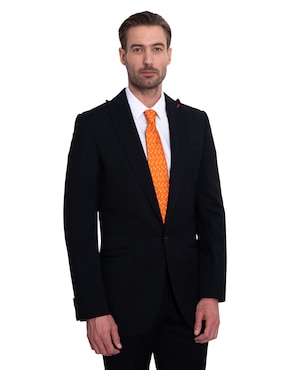 Corbata Pineda Covalin regular de seda estampada para hombre