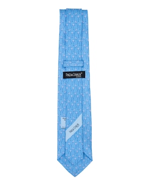 Corbata Pineda Covalin regular de seda estampada para hombre