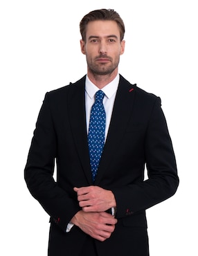 Corbata Pineda Covalin regular de seda estampada para hombre