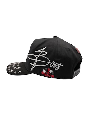 Gorra visera curva snapback casual Big Boss Murakami Red para hombre