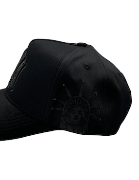 Gorra visera curva snapback casual Big Boss kevin hats total black para hombre