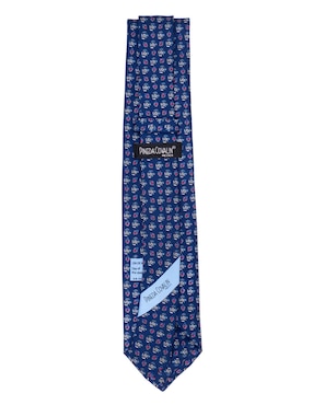 Corbata Pineda Covalin regular de seda estampada para hombre