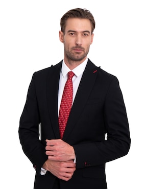 Corbata Pineda Covalin regular de seda estampada para hombre