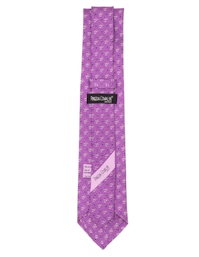 Corbata Pineda Covalin regular de seda estampada para hombre
