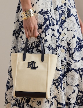 Bolsa tote Lauren Ralph Lauren para mujer