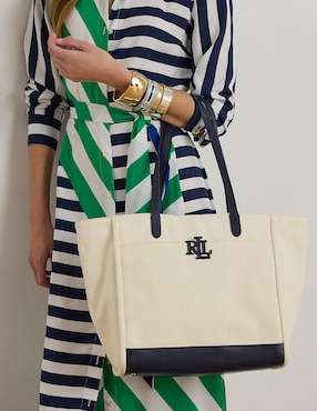 Bolsa tote Lauren Ralph Lauren para mujer