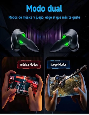 Audífonos Belug gamer inalámbricos con cancelación de ruido