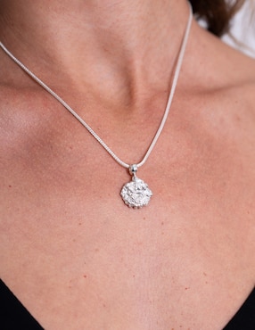 Charm de flor Pineda Covalin cempasúchil de plata P 925