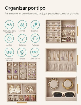 Alhajero Songmics Home Gisella con espejo