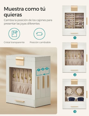 Alhajero Songmics Home Gisella con espejo