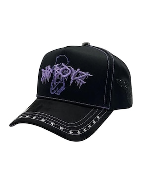 Gorra visera curva snapback casual Big Boss Sad Boyz Purple para hombre