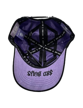 Gorra visera curva snapback casual Big Boss Sad Boyz Purple para hombre