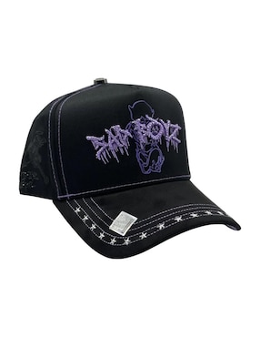 Gorra visera curva snapback casual Big Boss Sad Boyz Purple para hombre