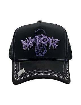 Gorra visera curva snapback casual Big Boss Sad Boyz Purple para hombre