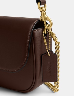 Bolsa shoulder Coach de piel para mujer