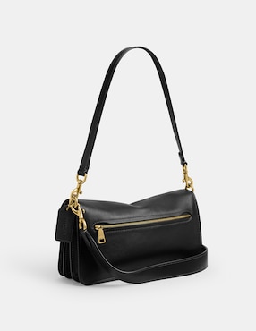 Bolsa shoulder Coach Natural Grain Leather de piel para mujer