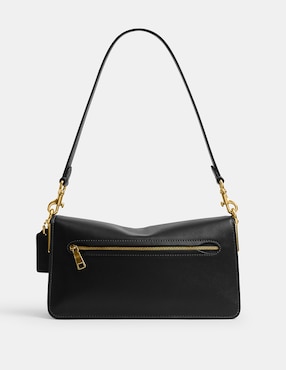 Bolsa shoulder Coach Natural Grain Leather de piel para mujer