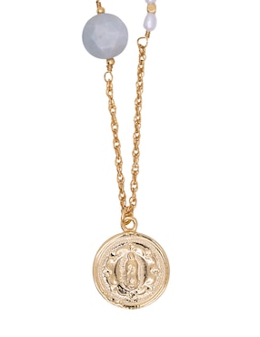 Collar Pineda Covalin Virgen de Guadalupe 10 K