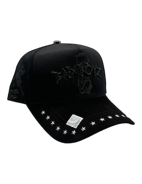 Gorra visera semicurva snapback casual Big Boss Sad Boyz Black para hombre