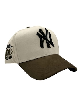 Gorra visera curva snapback casual Big Boss Green Tan para hombre