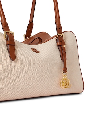 Bolsa satchel Lauren Ralph Lauren para mujer