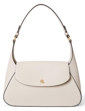 Bolsa shoulder Lauren Ralph Lauren de piel para mujer