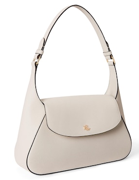 Bolsa shoulder Lauren Ralph Lauren de piel para mujer