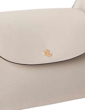 Bolsa shoulder Lauren Ralph Lauren de piel para mujer