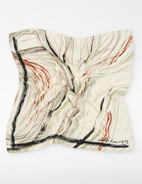 Chalina Adolfo Dominguez estampado macroprint