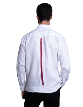 Guayabera manga larga Pineda Covalin para hombre