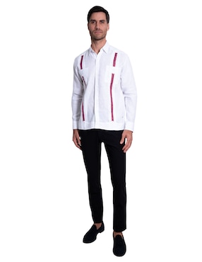 Guayabera manga larga Pineda Covalin para hombre