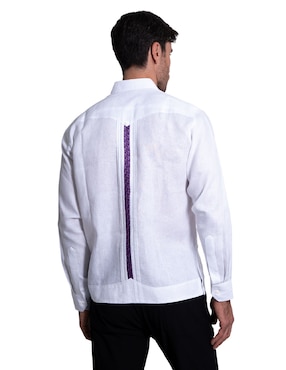 Guayabera manga larga Pineda Covalin para hombre