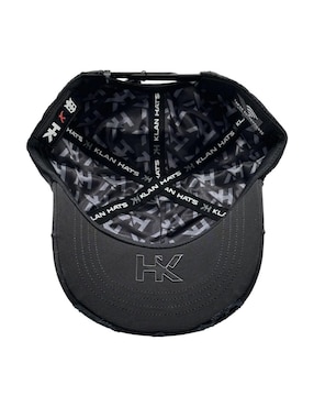Gorra visera curva snapback casual Big Boss La Flame Black Klan para hombre