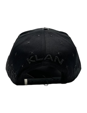Gorra visera curva snapback casual Big Boss La Flame Black Klan para hombre