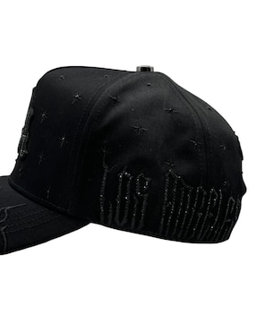 Gorra visera curva snapback casual Big Boss La Flame Black Klan para hombre