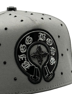 Gorra visera curva snapback casual Big Boss Deluxe Gray para hombre