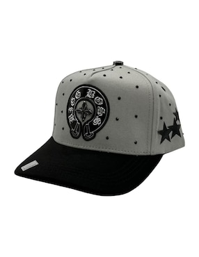 Gorra visera curva snapback casual Big Boss Deluxe Gray para hombre
