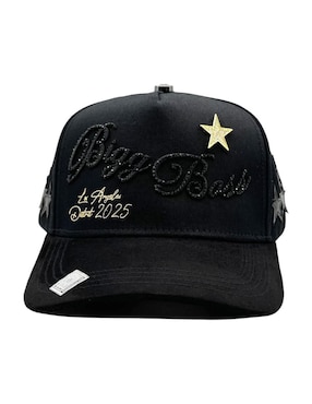 Gorra visera curva snapback casual Big Boss BiggBoss Star Gold para hombre