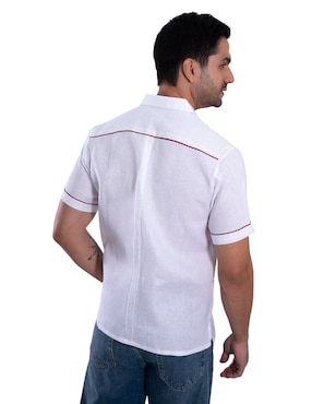 Guayabera manga corta Pineda Covalin para hombre
