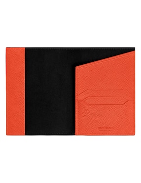Porta pasaporte Montblanc de piel