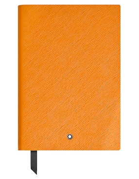 Cuaderno con funda Montblanc a rayas
