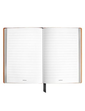 Cuaderno con funda Montblanc a rayas