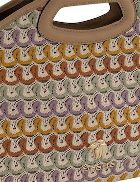 Bolsa satchel Prada para mujer
